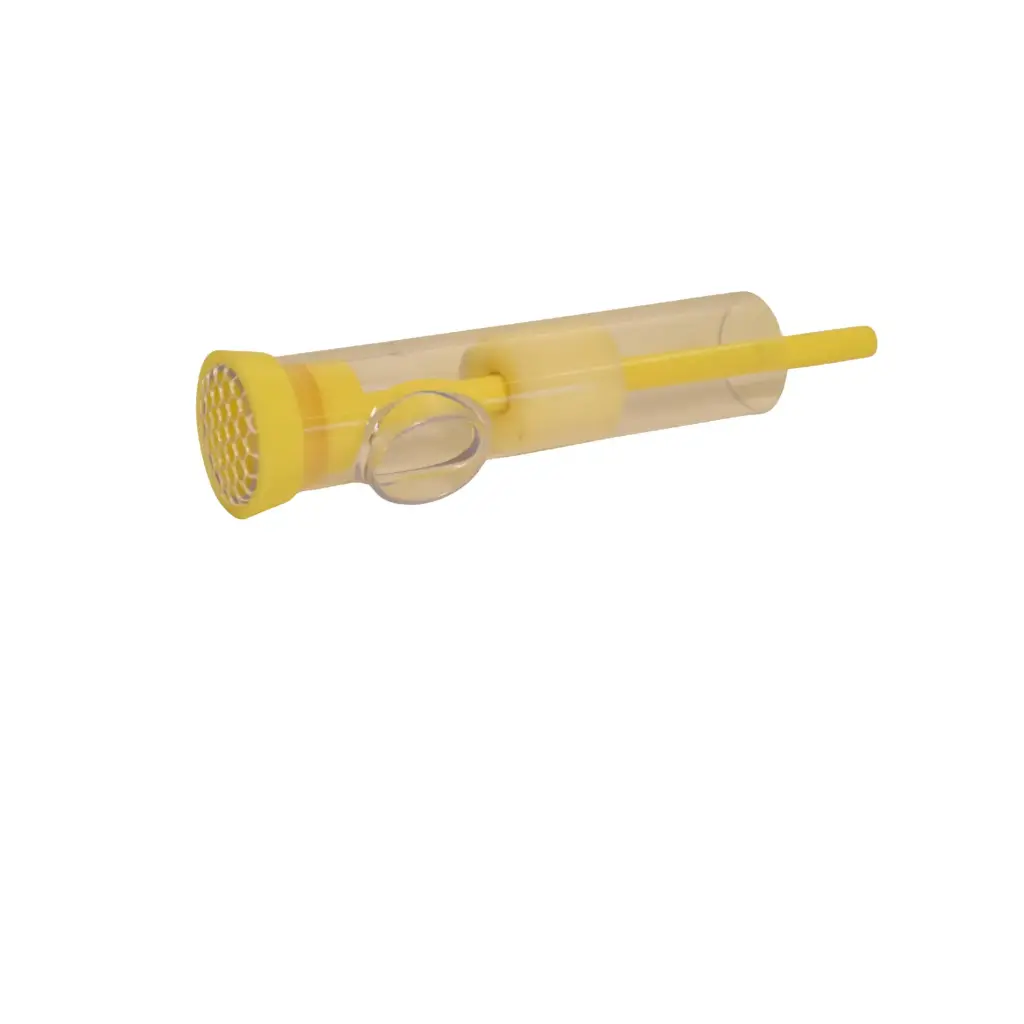 Zeichenrohr mit seitlichem Zulauf