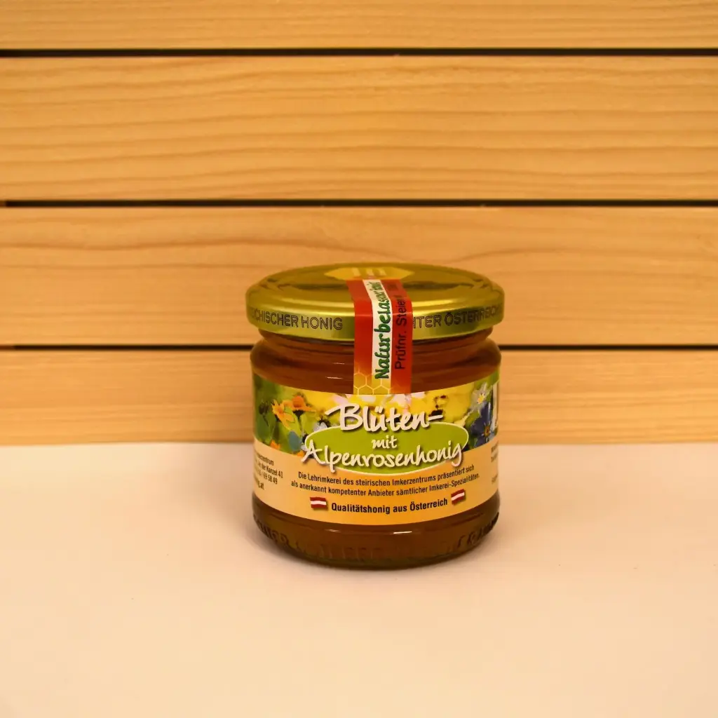 Blüten- mit Alpenrosenhonig