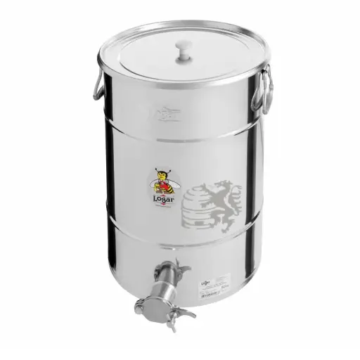 Abfüllbehälter Logar 50kg Auflagedeckel 