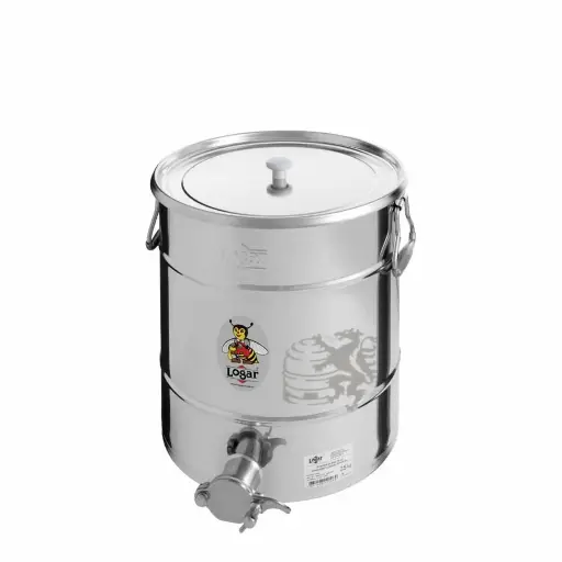 Abfüllbehälter Logar 35kg Auflagedeckel