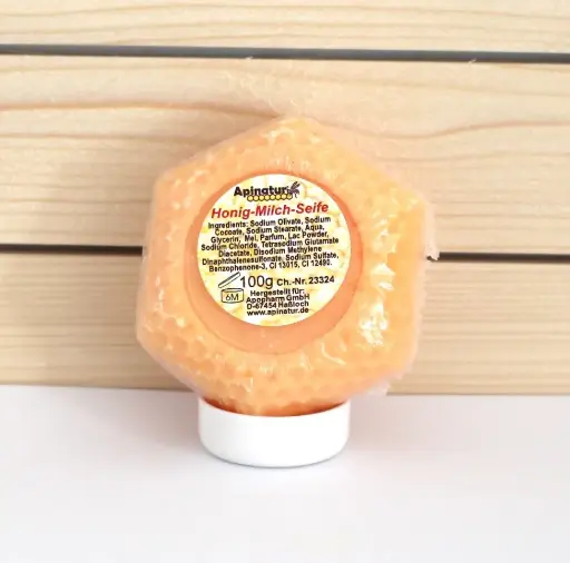 Apinatur Honig-Milch-Seife 100g